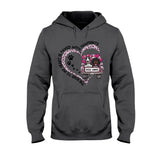 The Road To My Heart Is Paved With Dog Pawprints - Personalized T-shirt and Hoodie