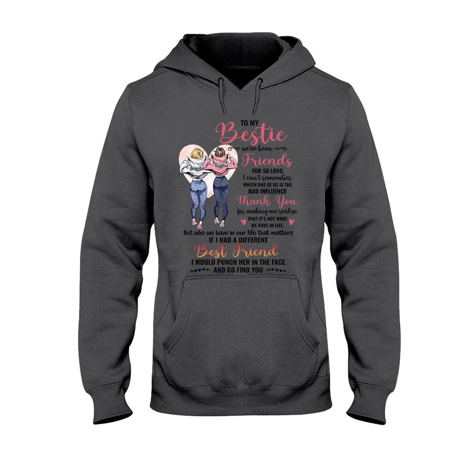 Who We Have In Our Life That Matters - Personalized Bestie T-shirt and Hoodie