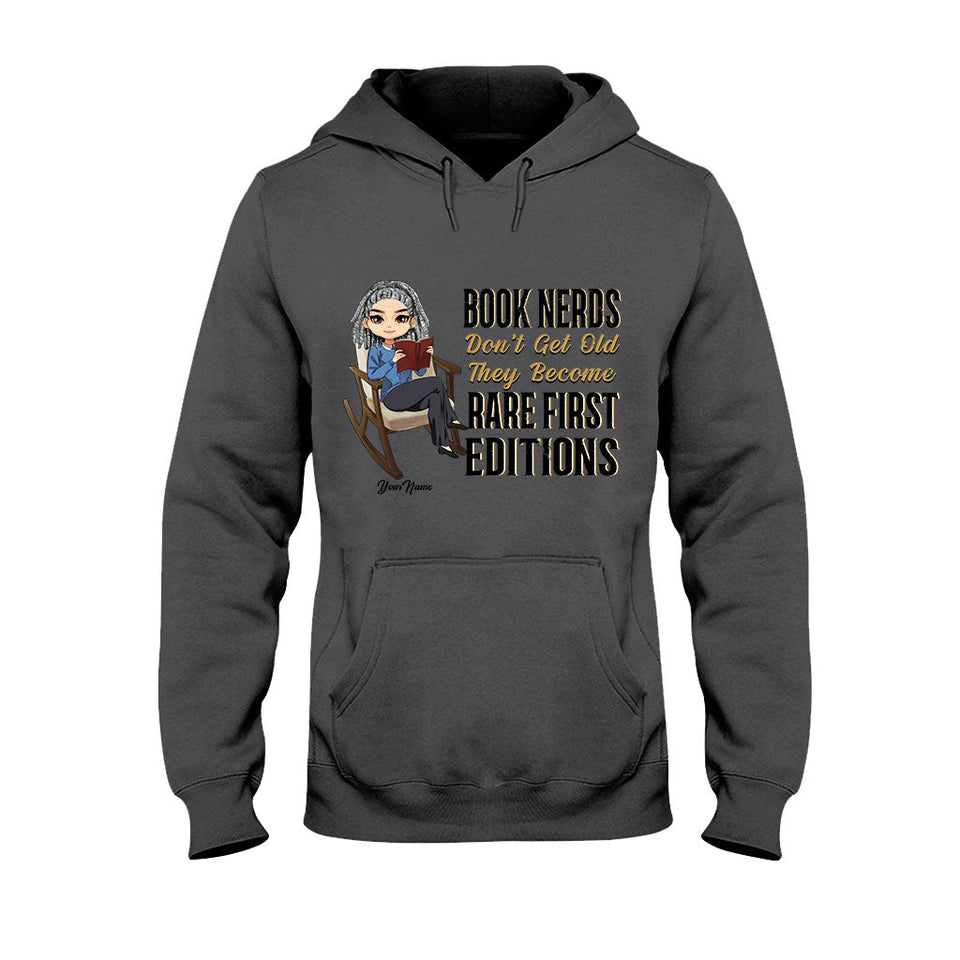 Book Nerds Don't Get Old - Personalized T-shirt and Hoodie