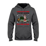 I'll Show You - Personalized Christmas Couple T-shirt and Hoodie