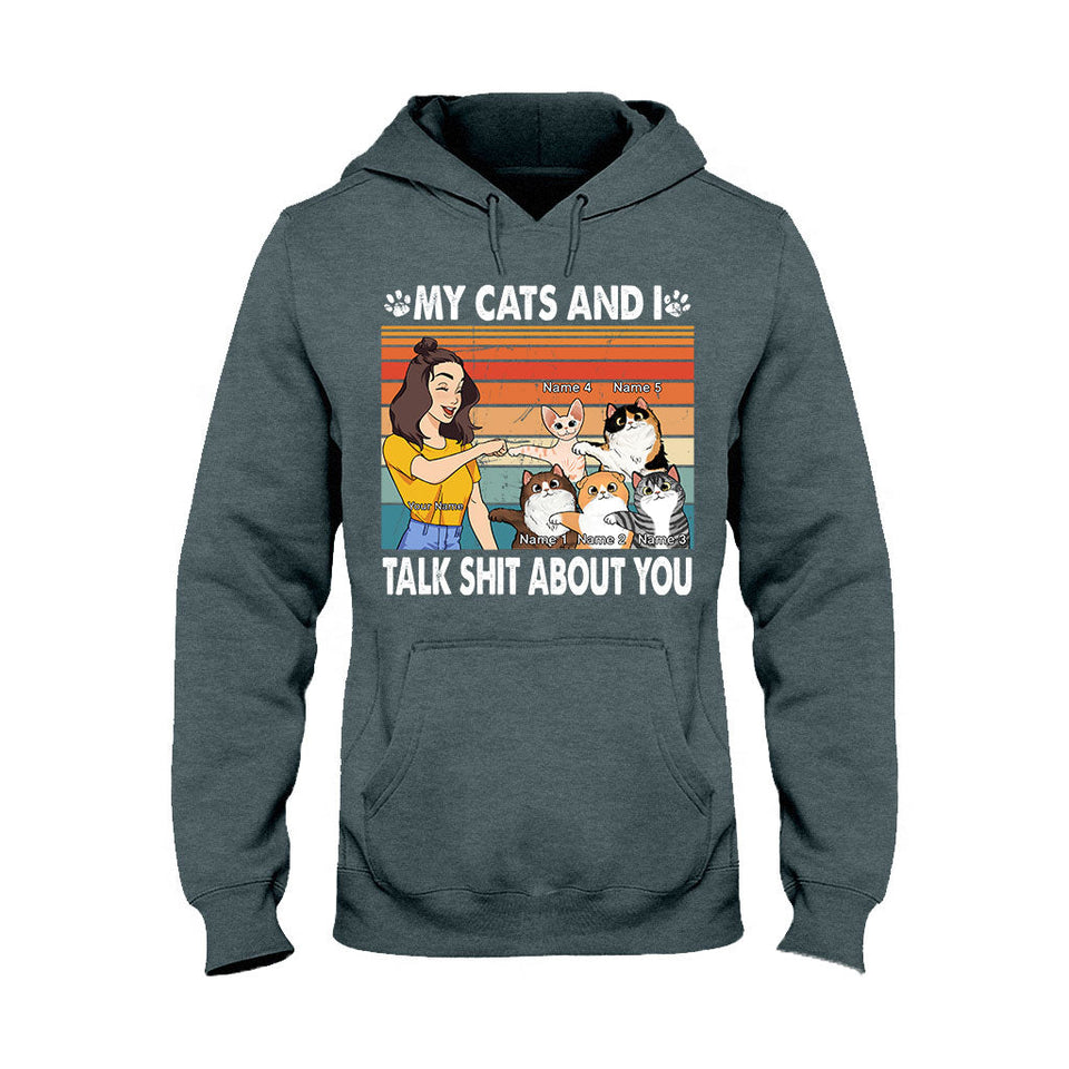 My Cat And I - Personalized T-shirt and Hoodie