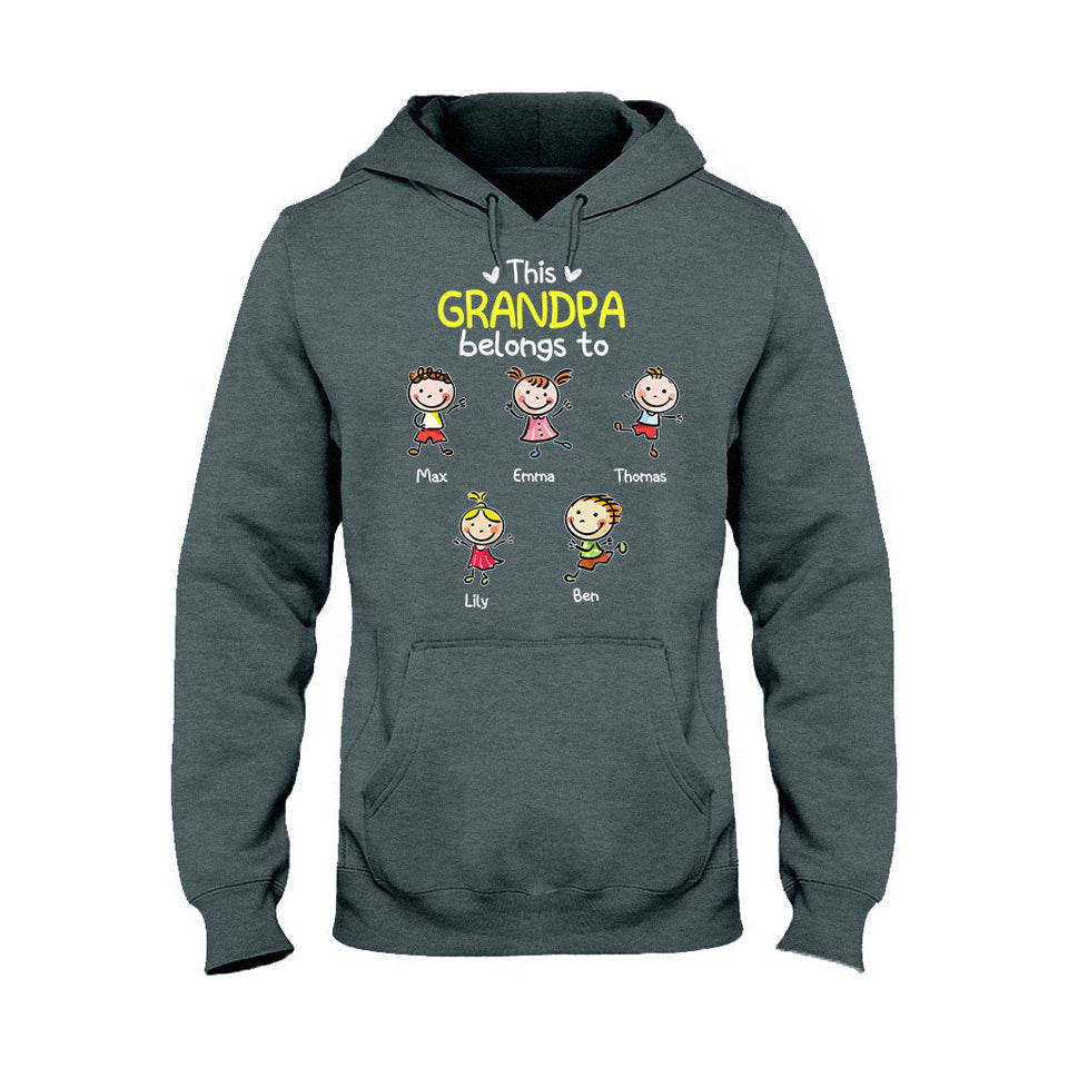 We Love You - Gift for grandma, dad, mom, grandpa - Personalized T-shirt And Hoodie