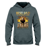 Best Dad In The Pride Lands - Personalized Father T-shirt And Hoodie