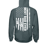 Best Dad Ever - Personalized Father T-shirt And Hoodie