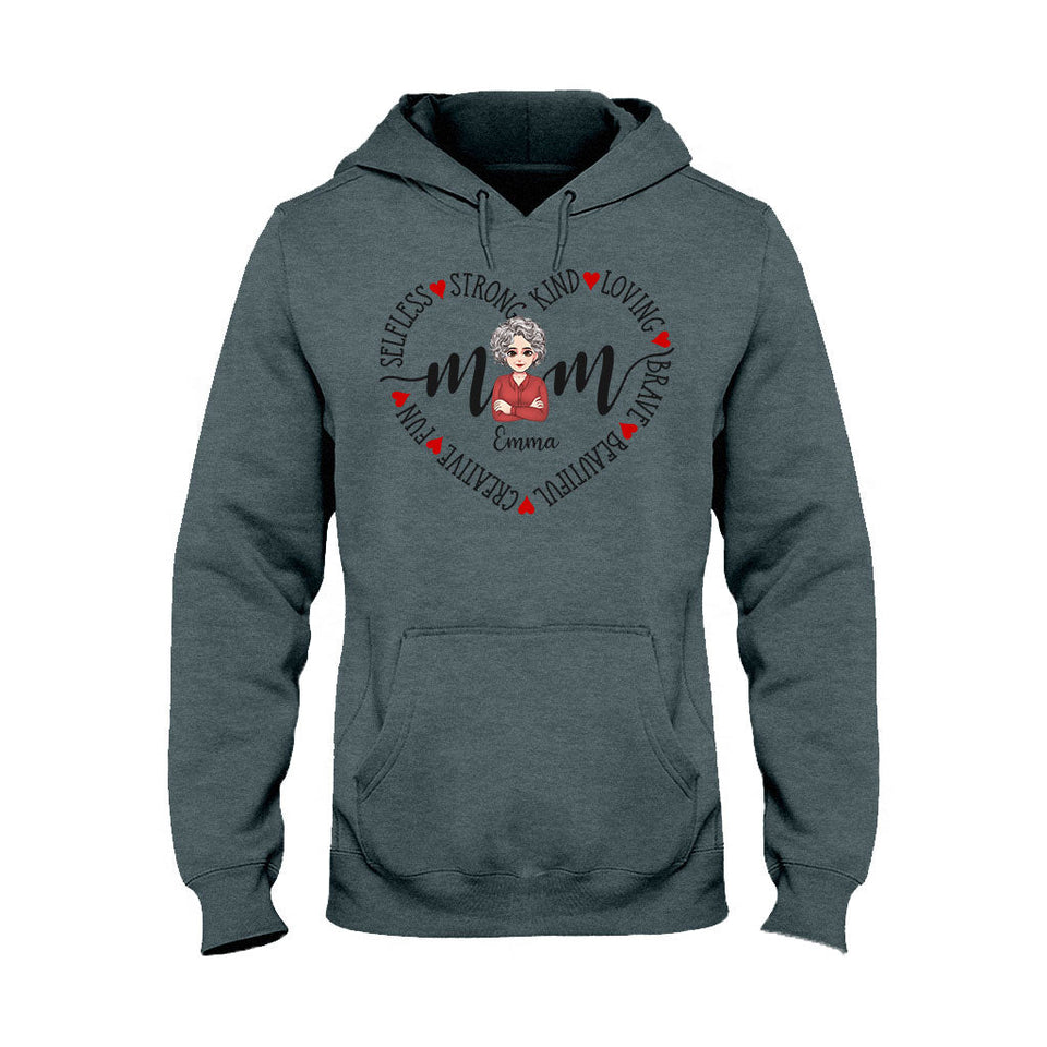 Mom - Personalized Mother's Day Mother T-shirt and Hoodie