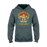 Husband And Wife Travel Partners - Personalized Couple T-shirt and Hoodie