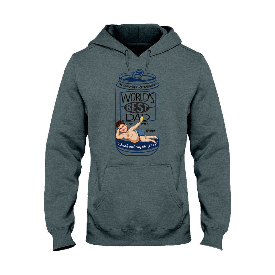 World's Best Dad - Personalized Father T-shirt and Hoodie