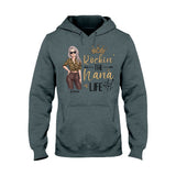 Rocking The Grandma Life - Personalized Mother's Day Grandma T-shirt and Hoodie