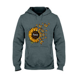 Beautiful Sunflower Blessed To Be Called - Gift for grandma, mom - Personalized T-shirt And Hoodie
