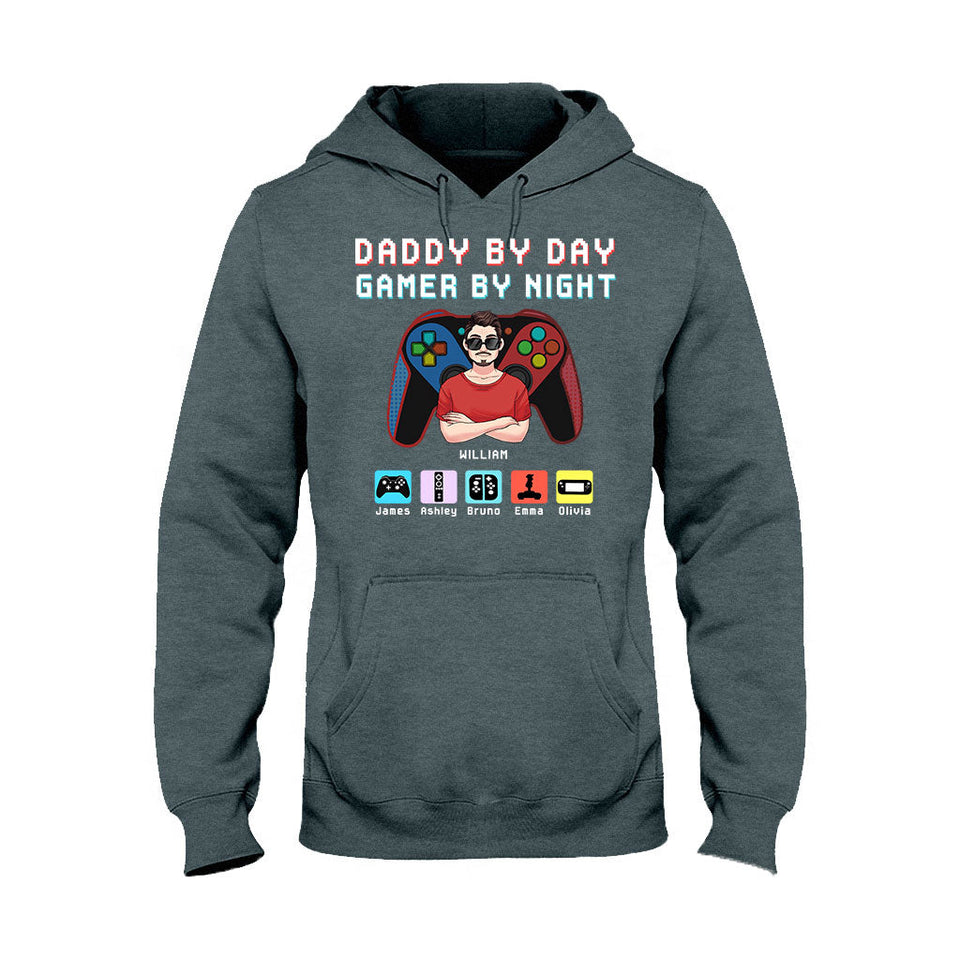 Dad’s Spot Don’t Get Too Comfortable For Gamer Dad - Personalized Video Game T-shirt and Hoodie