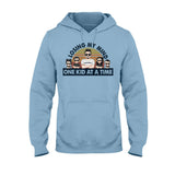 Losing My Mind One Kid At A Time - Gift for dad, dad - Personalized T-shirt And Hoodie