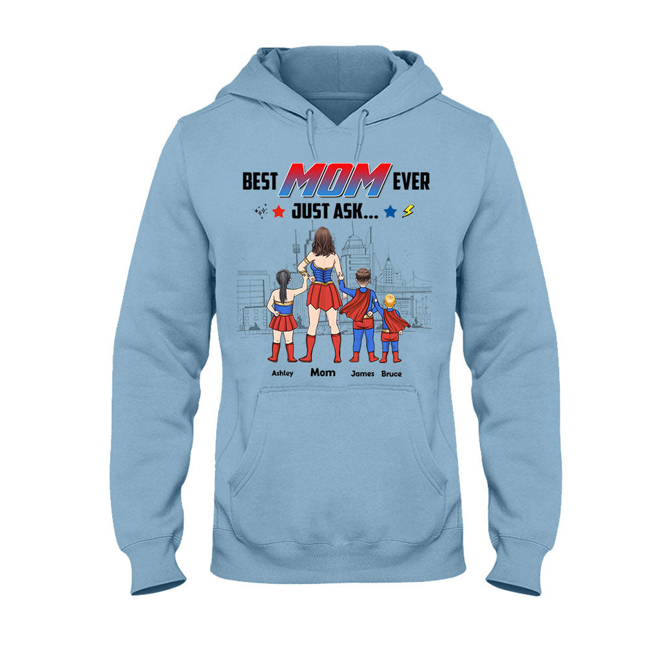 Supermom - Personalized Mother T-shirt and Hoodie