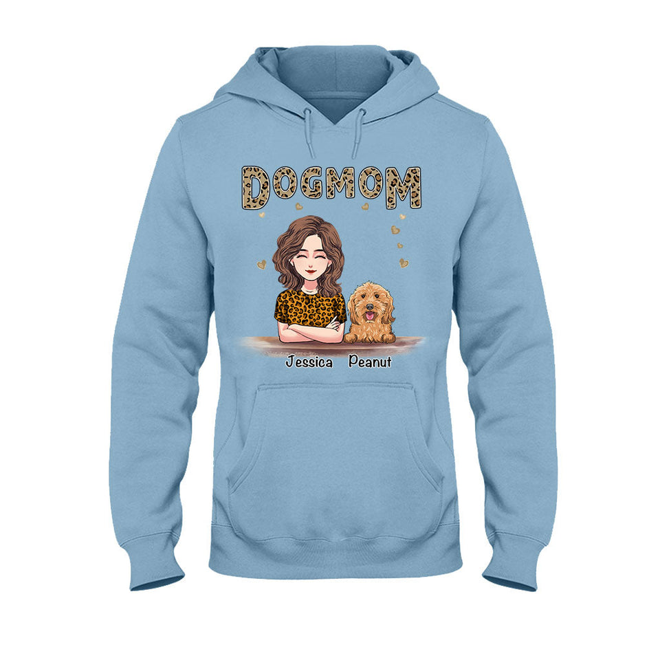 Dog Mom - Personalized Mother's day Dog T-shirt and Hoodie