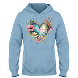Grandma's Mom's Flowers - Personalized Grandma T-shirt And Hoodie