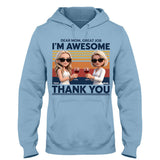 Dear Mom, Thank You - Personalized Mother T-shirt And Hoodie