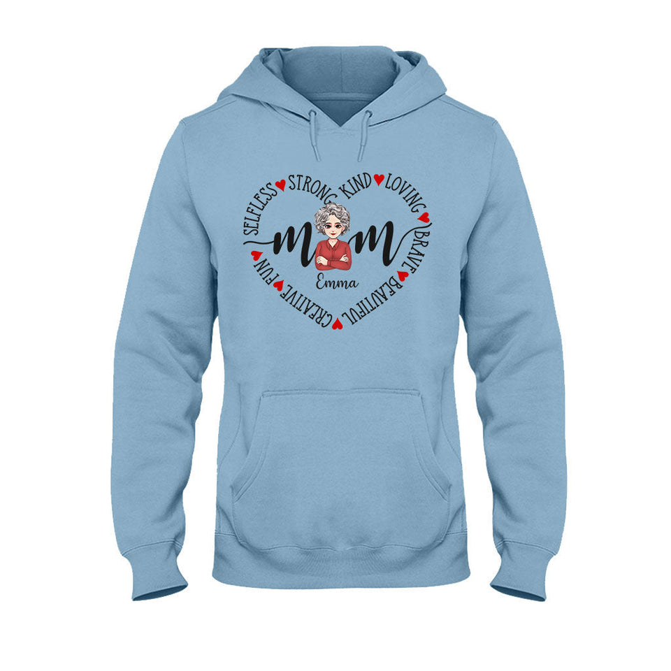 Mom - Personalized Mother's Day Mother T-shirt and Hoodie