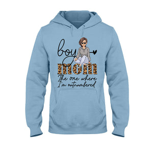 The One Where I'm Outnumbered - Personalized Mother's Day Mother T-shirt and Hoodie