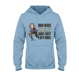 Book Nerds Don't Get Old - Personalized T-shirt and Hoodie