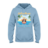 Salt In The Air Sand In My Hair - Personalized Sea Lover T-shirt and Hoodie