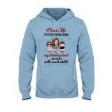 My Drinking Level - Personalized Mother's Day Mother T-shirt and Hoodie
