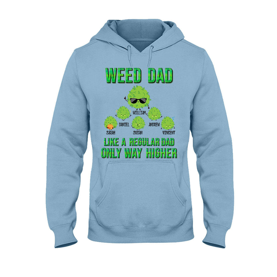 High Dad - Personalized Weed T-shirt and Hoodie