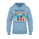 Family Beach Vacation - Personalized Sea Lover T-shirt and Hoodie