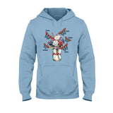 Happiness Is Being A Grandma - Gift for grandma, mom, aunt - Personalized T-shirt And Hoodie