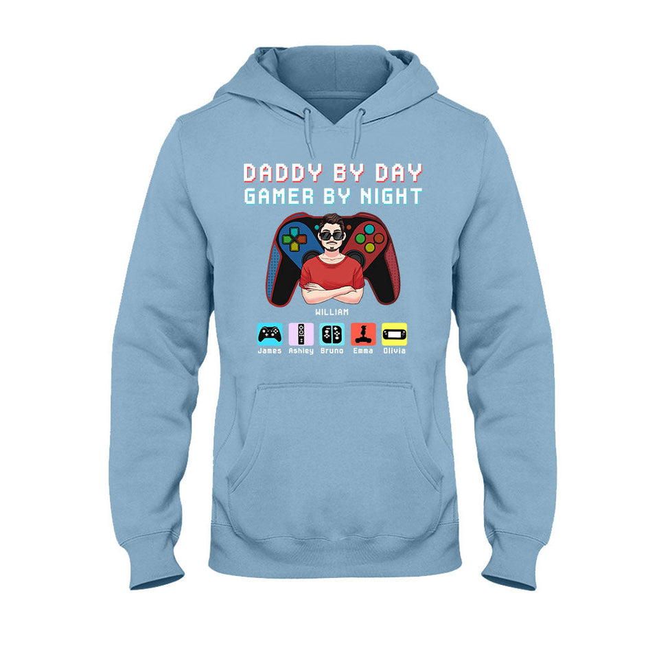 Dad’s Spot Don’t Get Too Comfortable For Gamer Dad - Personalized Video Game T-shirt and Hoodie