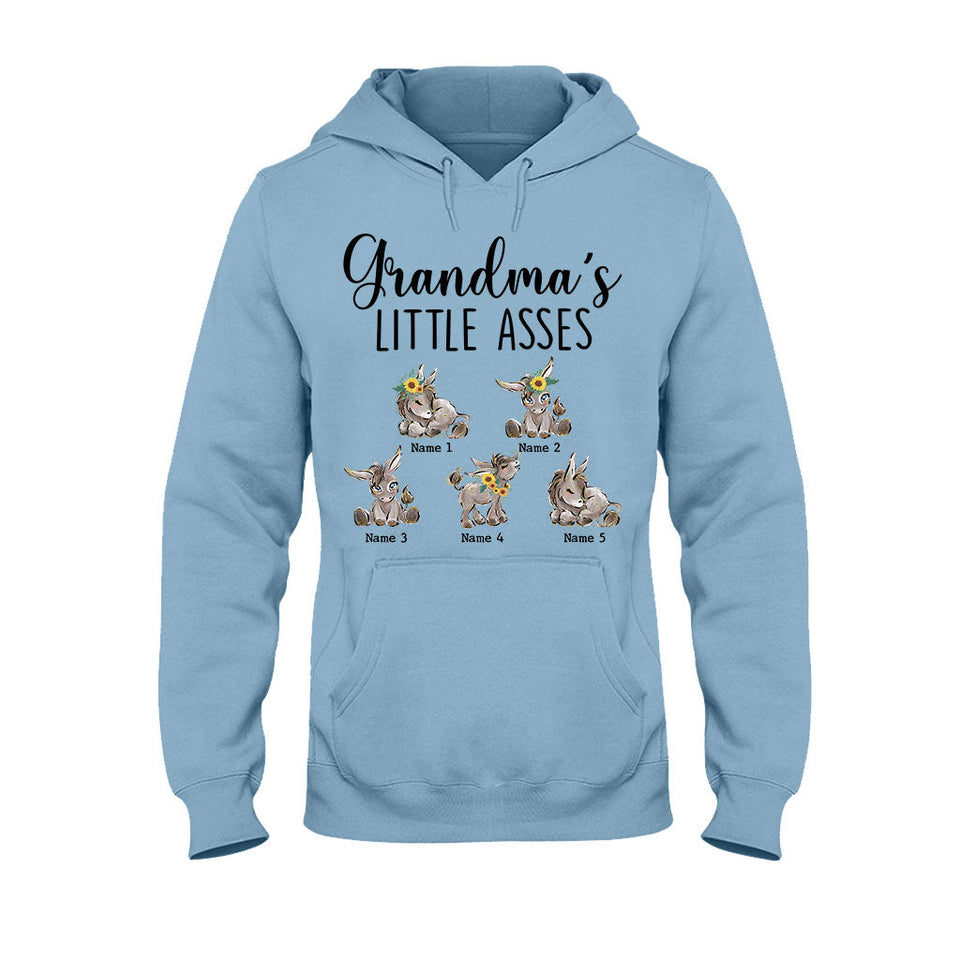 Grandma's Little Cuties - Personalized Mother's Day Grandma T-shirt and Hoodie