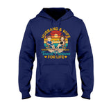 Husband And Wife Travel Partners - Personalized Couple T-shirt and Hoodie
