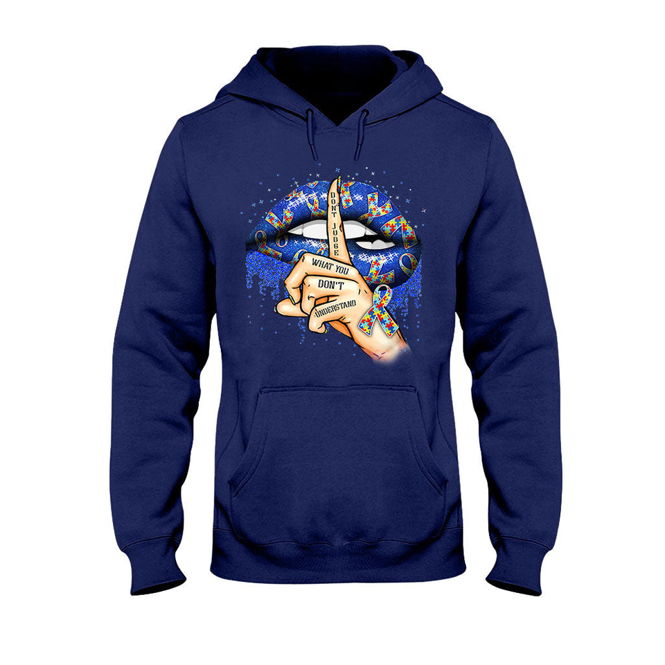 Ne jugez pas ce que vous ne comprenez pas - T-shirt et sweat à capuche de sensibilisation à l'autisme 112021