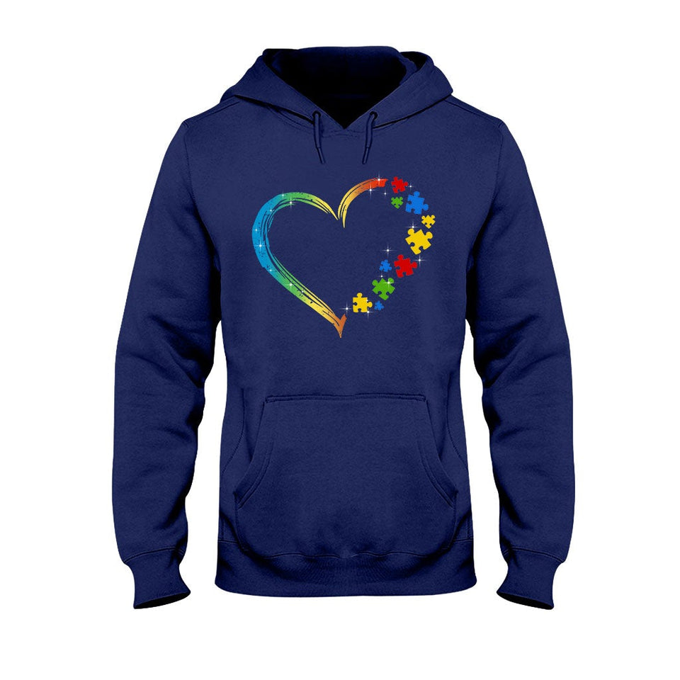 Sensibilisation à l'autisme - T-shirt et sweat à capuche personnalisés 1121
