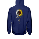 You Are My Sunshine Sunflower - Blue Line Police Officer T-shirt and Hoodie 1121