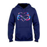 Je porte du bleu - T-shirt et sweat à capuche personnalisés pour la sensibilisation à l'autisme