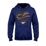 Brown Sugar - African American T-shirt and Hoodie With Faux Glitter Print 112021