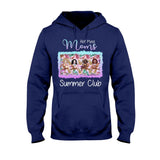 Hot Mess Moms Summer Club - Personalized Bestie T-shirt and Hoodie