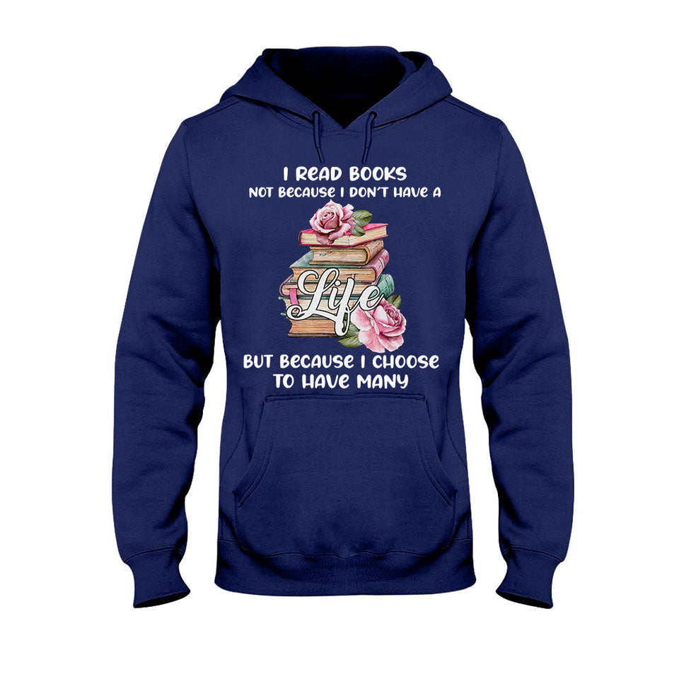 I Read Books T-shirt And Hoodie 092021