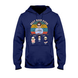 Best Dad Ever - Personalized Father T-shirt and Hoodie