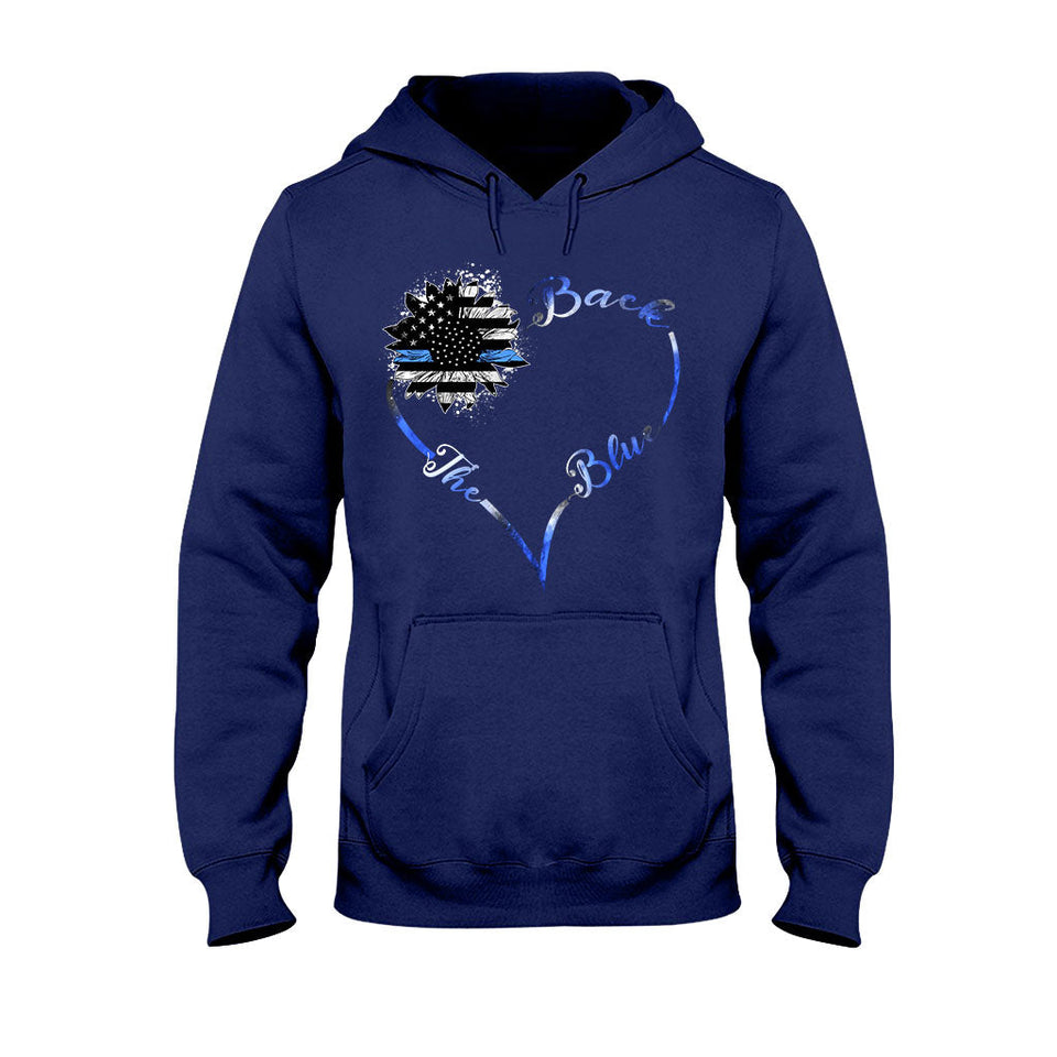 Blue Line - Police Officer T-shirt And Hoodie 062021