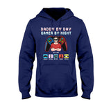 Dad’s Spot Don’t Get Too Comfortable For Gamer Dad - Personalized Video Game T-shirt and Hoodie