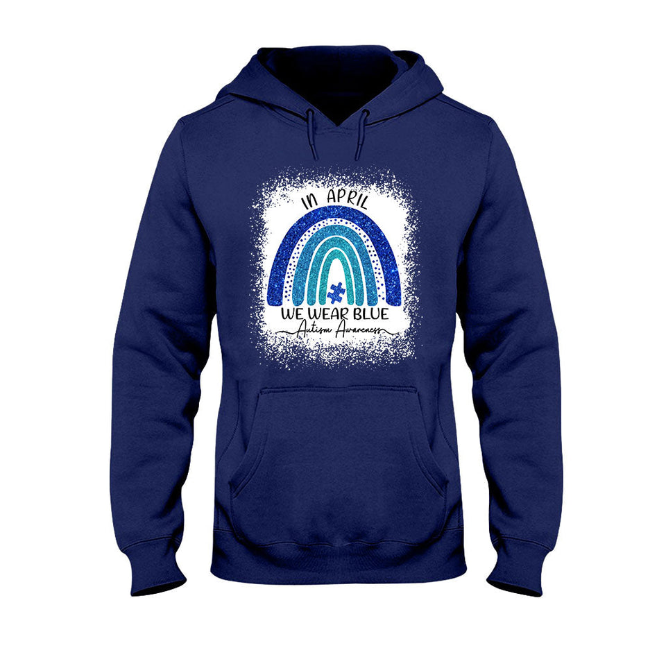 Je porte du bleu - T-shirt et sweat à capuche de sensibilisation à l'autisme 062021