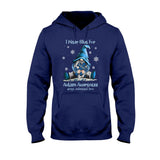Je porte du bleu - T-shirt et sweat à capuche de sensibilisation à l'autisme 062021