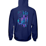 Suicide Prevention Flag T-shirt And Hoodie 062021