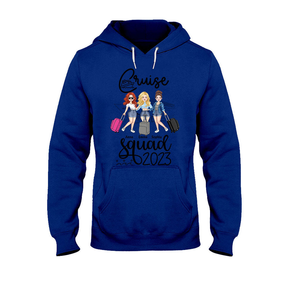 Cruise Squad - Cruising gift for friend, mom, sister, friend, daughter - Personalized T-shirt And Hoodie