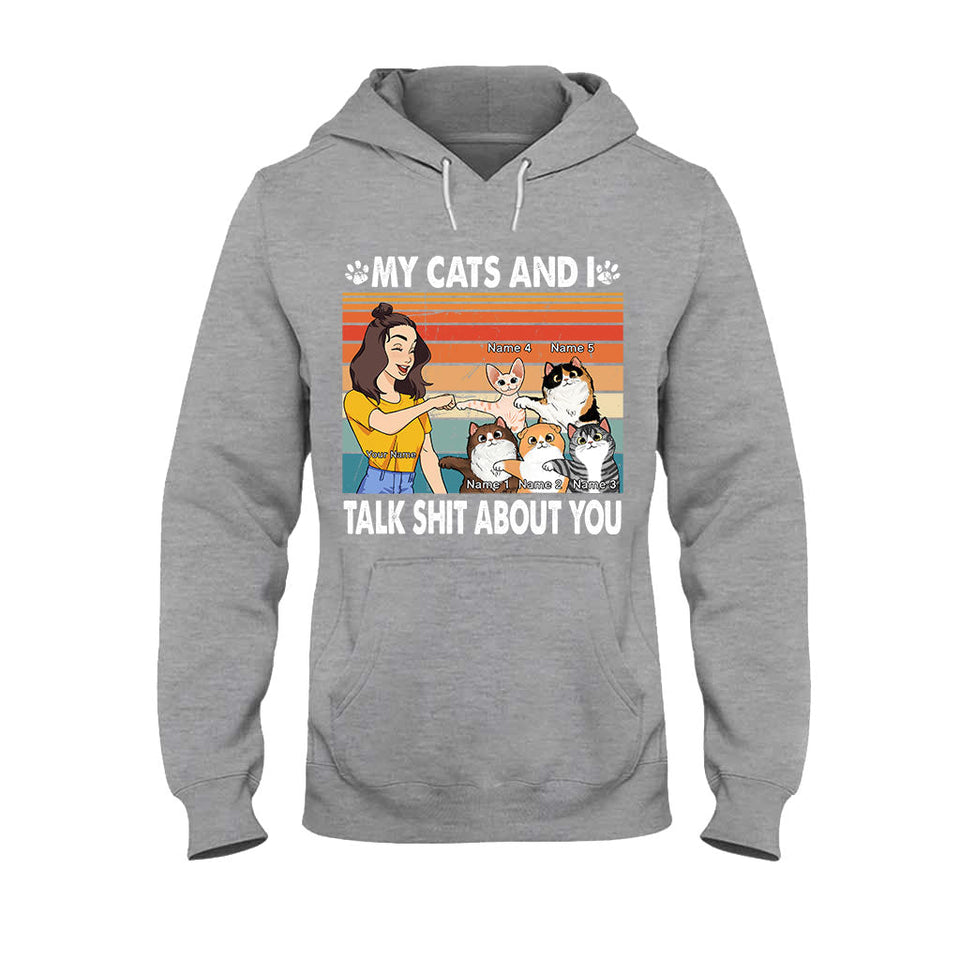 My Cat And I - Personalized T-shirt and Hoodie