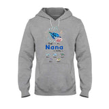 Best Nana Ever - Turtle gift for grandma, grandpa, mom, dad, uncle, aunt - Personalized T-shirt And Hoodie