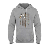 Love My Cats - Personalized Independence Day Cat T-shirt and Hoodie