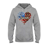 The July Cat Mom - Personalized Independence Day Dog T-shirt and Hoodie