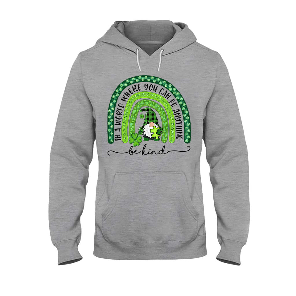 Soyez gentils - T-shirt et sweat à capuche pour la sensibilisation à l'autisme à l'occasion de la Saint-Patrick