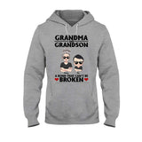A Bond That Can't Be Broken - Personalized Mother's Day Grandma T-shirt and Hoodie